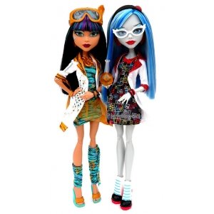 Сет из 2 кукол MONSTER HIGH В классе - Клео де Нил и Гулия Йелпс Сет из 2 кукол MONSTER HIGH В классе - Клео де Нил и Гулия Йелпс