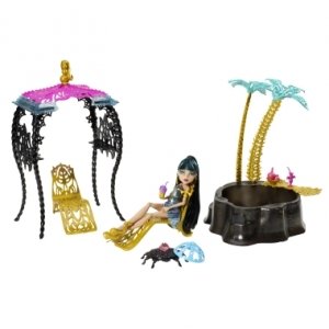 Игровой набор MONSTER HIGH 13 желаний - Оазис Клео де Нил Игровой набор MONSTER HIGH 13 желаний - Оазис Клео де Нил