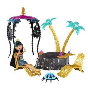 Игровой набор MONSTER HIGH 13 желаний - Оазис Клео де Нил Игровой набор MONSTER HIGH 13 желаний - Оазис Клео де Нил