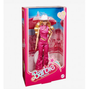 Кукла Barbie The Movie - Барби в розовом костюме в стиле вестерн 