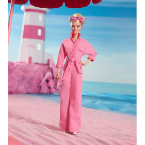 Кукла Barbie The Movie - Марго Робби в роли Барби в розовом комбинезоне