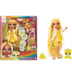 Кукла Rainbow High Санни с питомцем и слаймом